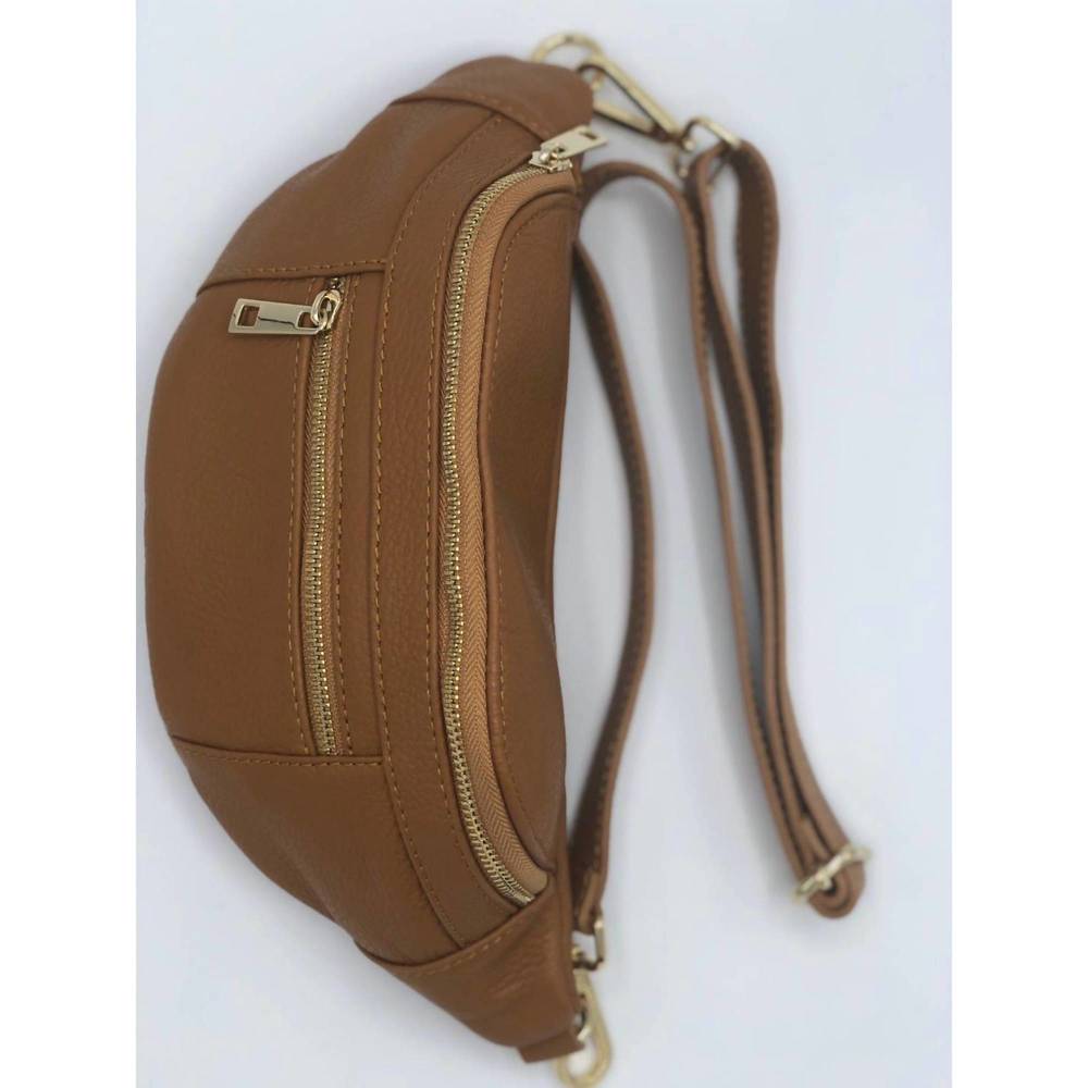 NEW GERMAN FUENTES cameron fanny pack in camel